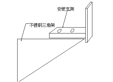 MLSS浊度仪 传感器安装三角架.png